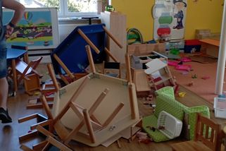 Školku na Tachovsku možná zdemolovali náctiletí vandalové - Novinky